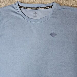 Rabbit Mens Performance Tshirt Size Medium Blue